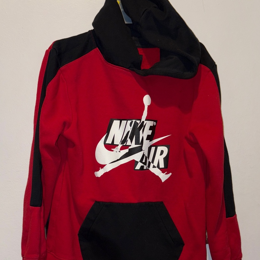 Nike Kids Air Red and Black Jacket